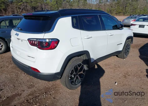 2025 Jeep Compass Limited 4X4 from USA, damaged, VIN 3C4NJDCN4ST613634